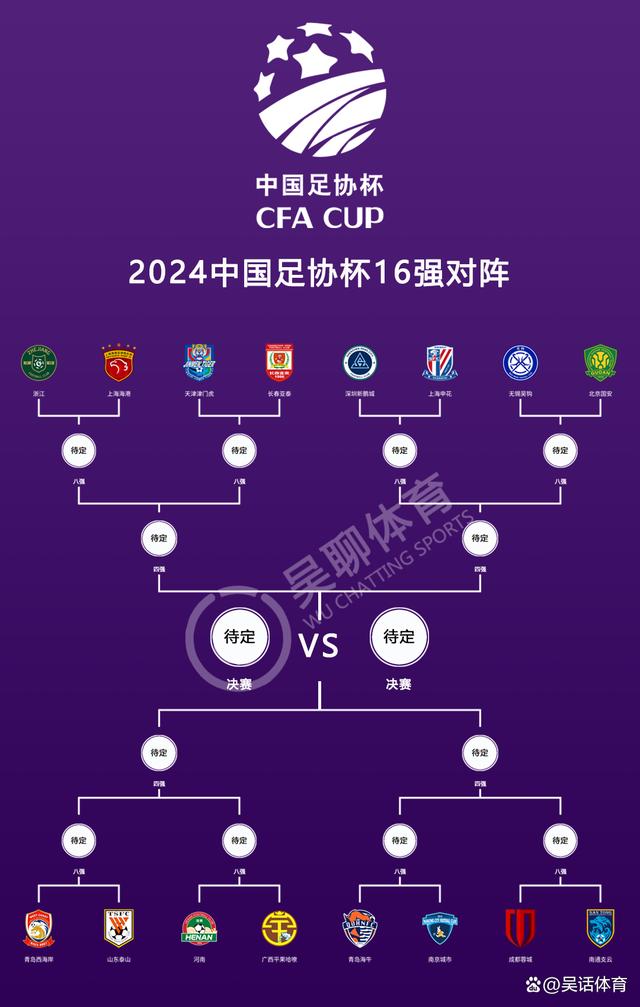 b体育 官网-3-2，2-0！足协杯8强出炉，申花爆发，西海岸历史首进